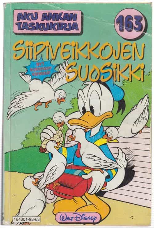 Aku Ankan taskukirja 163 Siipiveikkojen suosikki