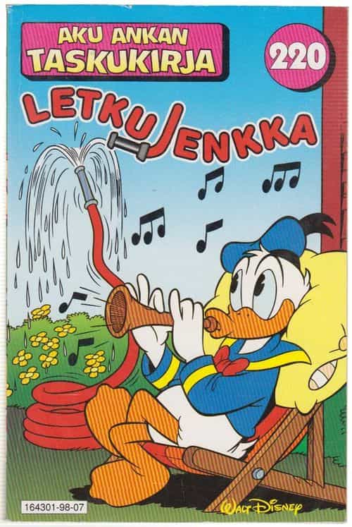 Aku Ankan taskukirja 220 Letkujenkka