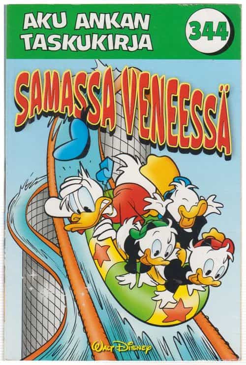 Aku Ankan taskukirja 344 Samassa veneessä