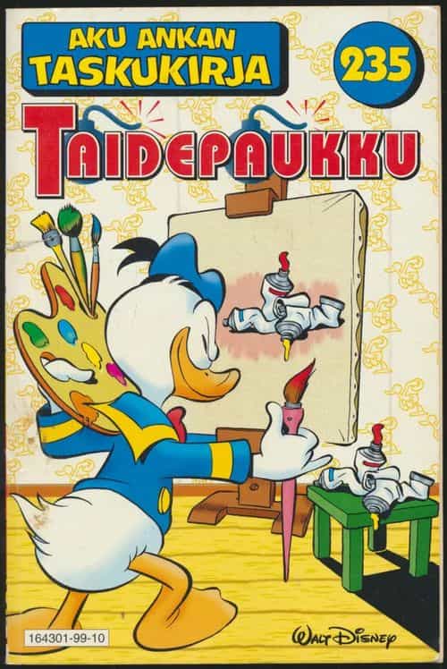 Aku Ankan taskukirja 235 Taidepaukku