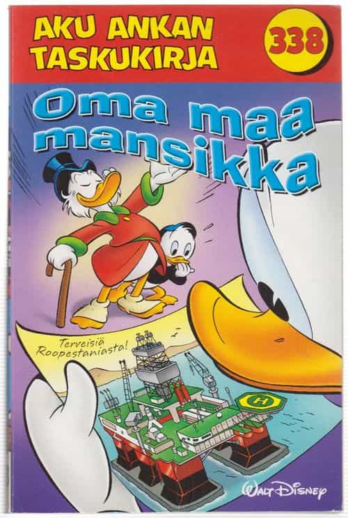 Aku Ankan taskukirja 338 Oma maa mansikka