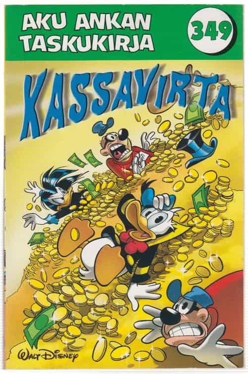 Aku Ankan taskukirja 349 Kassavirta