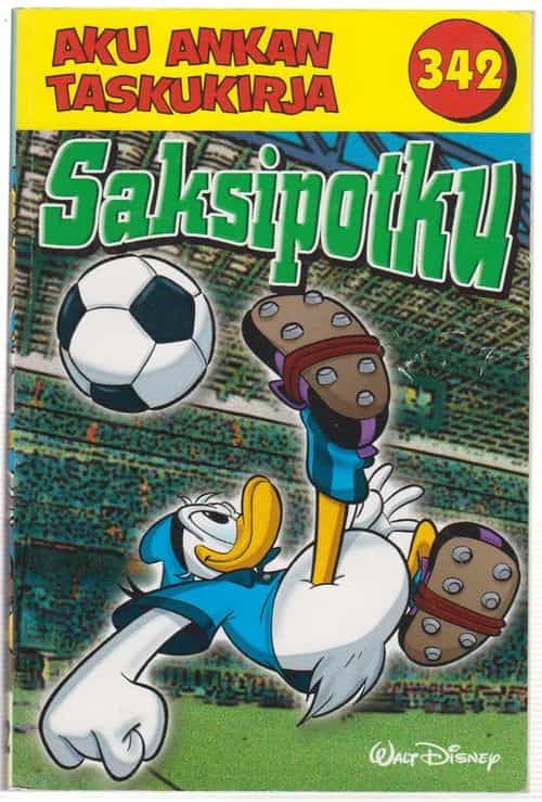 Aku Ankan taskukirja 342 Saksipotku