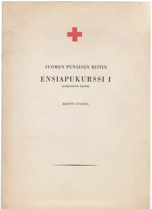 Suomen Punaisen Ristin ensiapukurssi 1