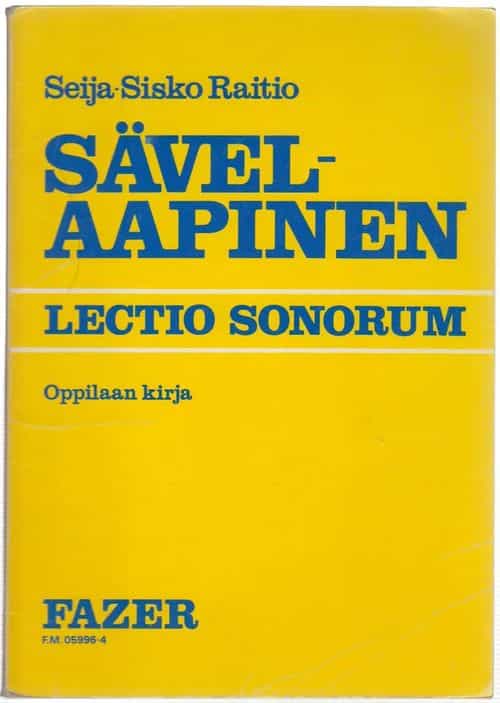 Sävelaapinen lectio sonorum