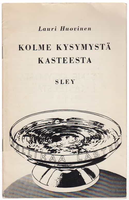 Kolme kysymystä kasteesta