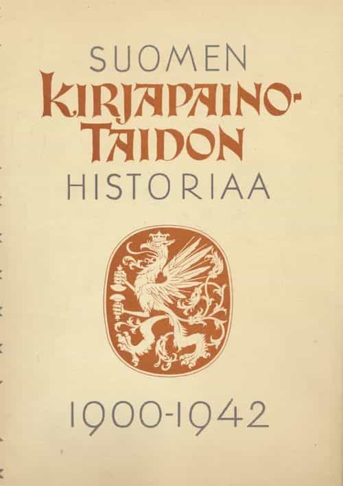 Suomen kirjapainotaidon historiaa 1900-1942