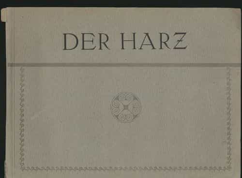 Der Harz, 72 bilder und eine geographische karte