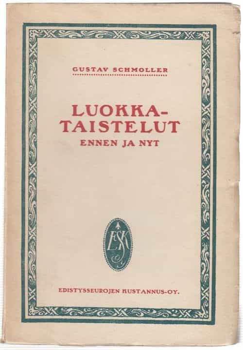 Luokkataistelut ennen ja nyt