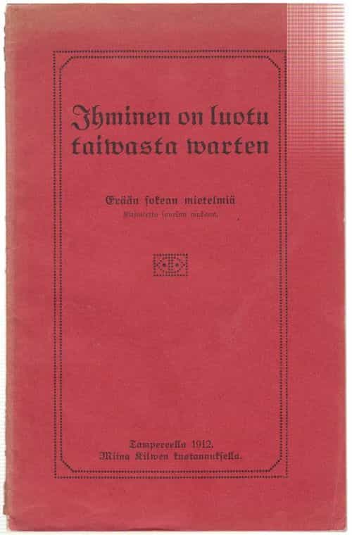 Ihminen on luotu taivasta varten