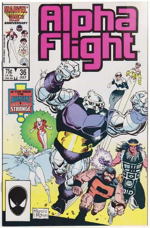 Alpha Flight 36/1986