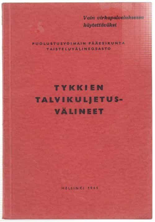 Tykkien talvikuljetusvälineet