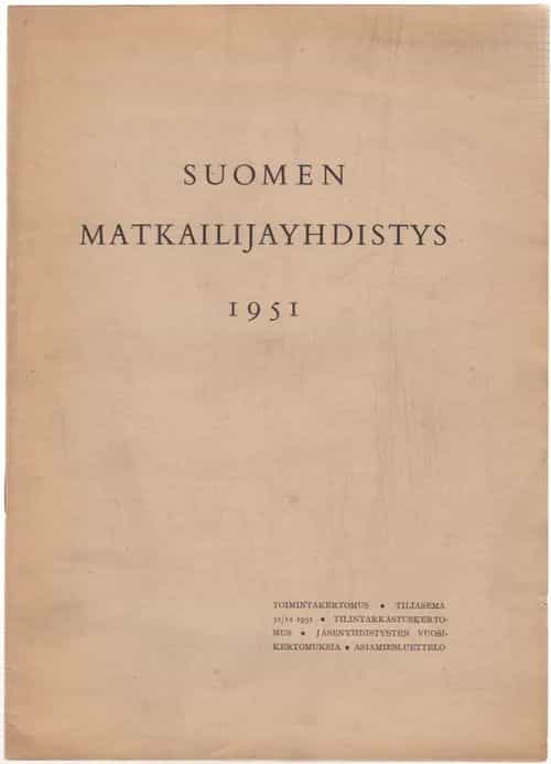 Suomen matkailijayhdistys 1951