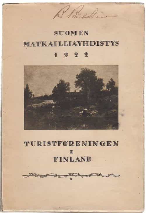 Suomen matkailijayhdistys 1922 Turistföreningen i Finland