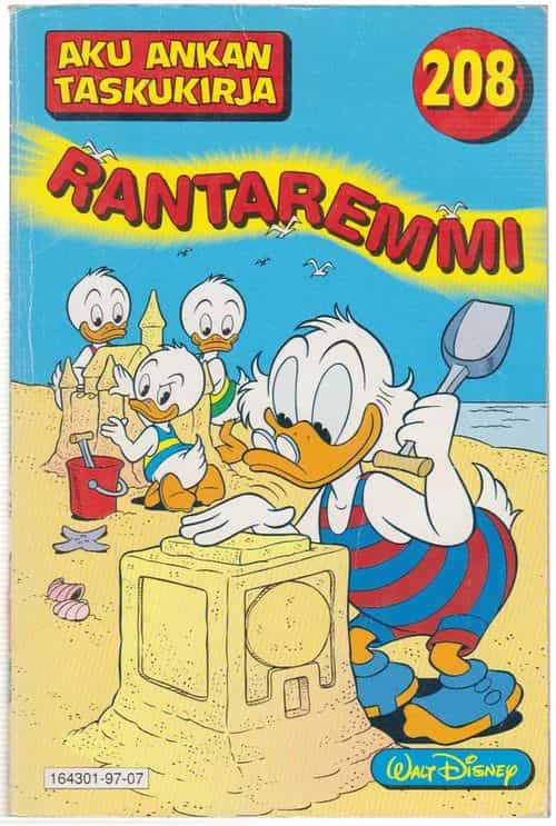 Aku Ankan taskukirja 208 Rantaremmi