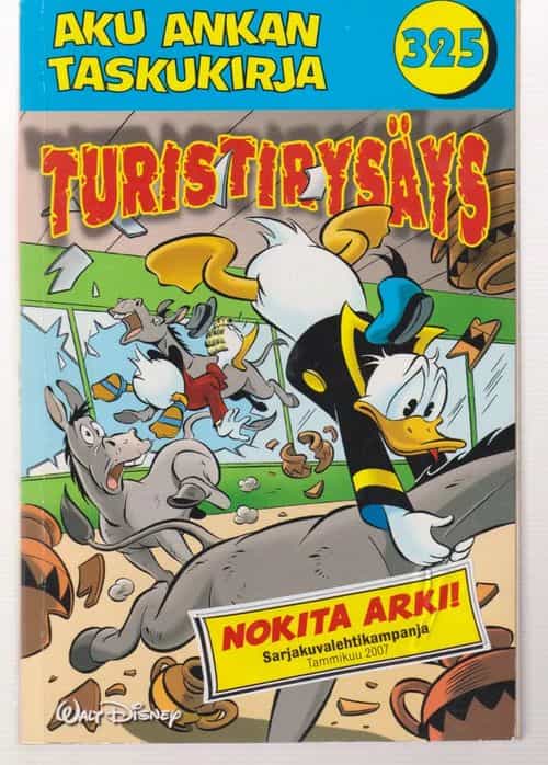 Aku Ankan taskukirja 325 Turistirysäys