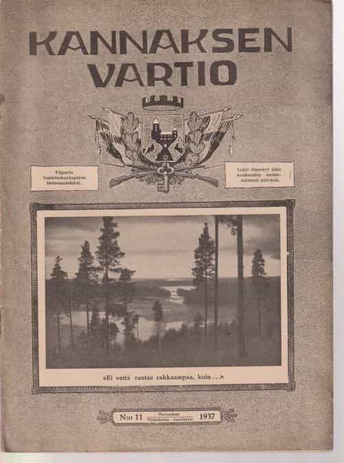 Kannaksen vartio 11/1937