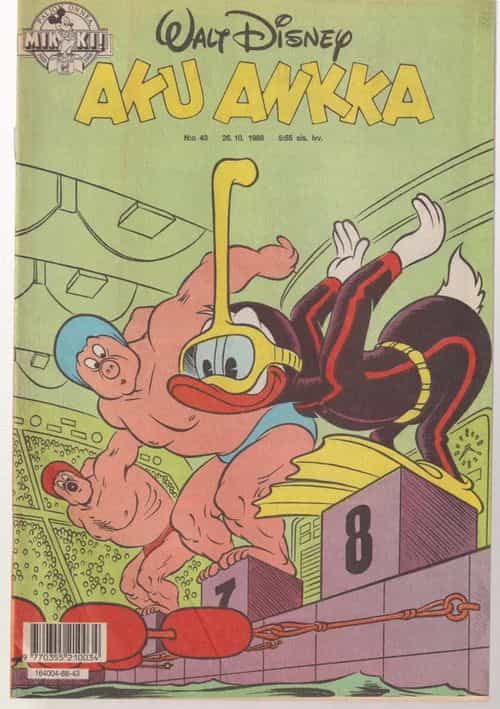 Aku Ankka 43/1988