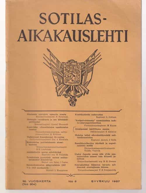 Sotilasaikakausilehti 6/1957