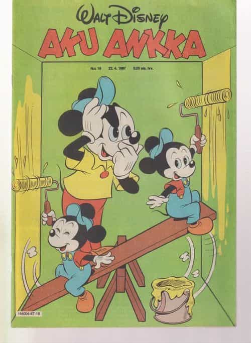 Aku Ankka 16/1987