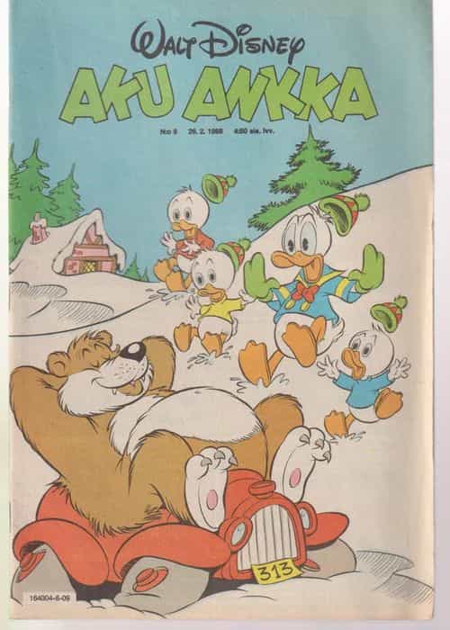 Aku Ankka 9/1986