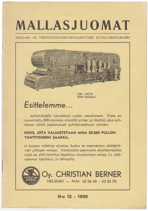 Mallasjuomat 12/1958