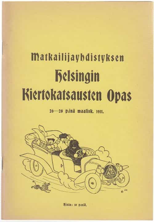 Matkailijayhdistyksen Helsingin Kiertokatsausten Opas - Vägvisare till turistföreningens rundturer i Helsingfors