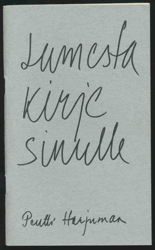 Lumesta kirje sinulle (signeeraattu)