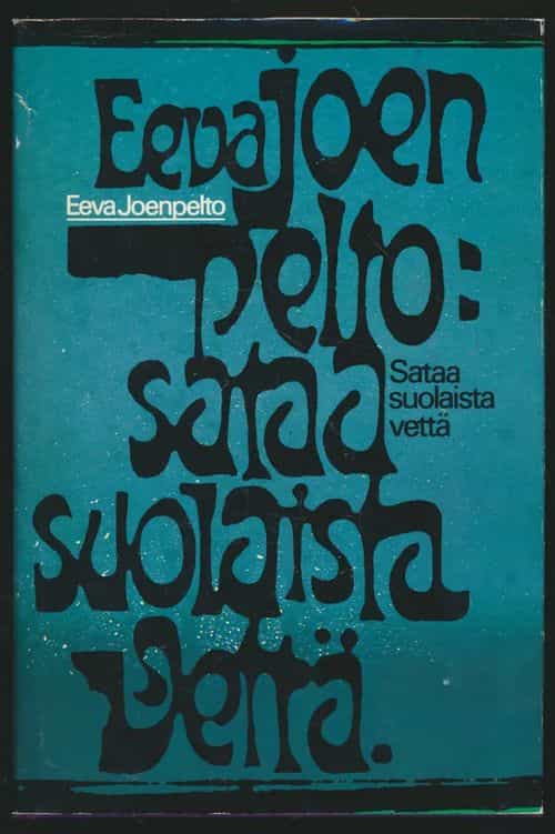Sataa suolaista vettä (signeeraus)