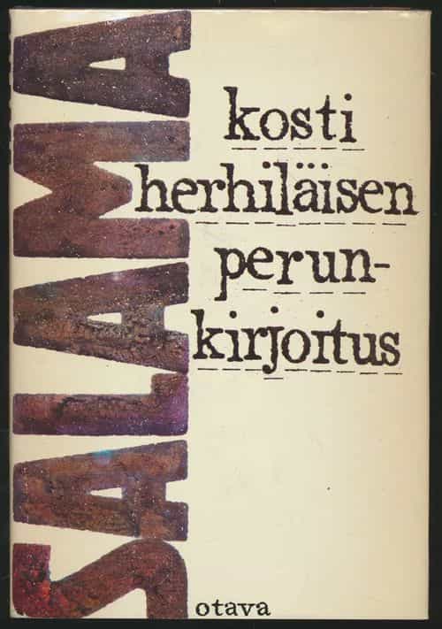 Kosti Herhiläisen perunkirjoitus