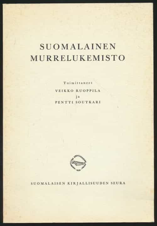 Suomalainen murrelukemisto