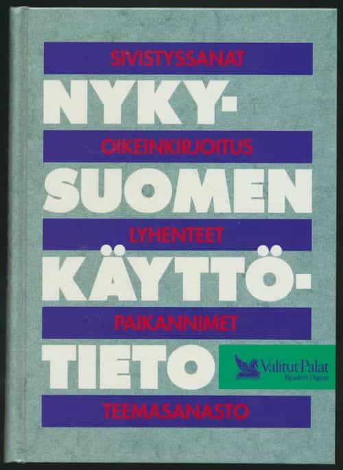 Nykysuomen käyttötieto