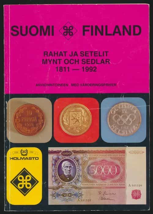 Suomi Finland - Rahat ja setelit Mynt och sedlar 1811-1992