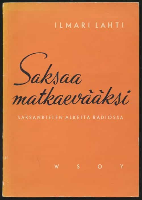 Saksaa matkaevääksi