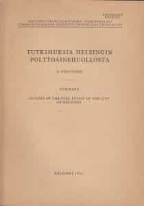 Tutkimuksia Helsingin polttoainehuollosta
