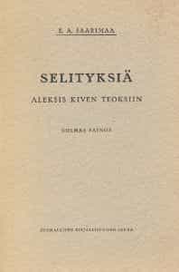 Selityksiä Aleksis Kiven teoksiin