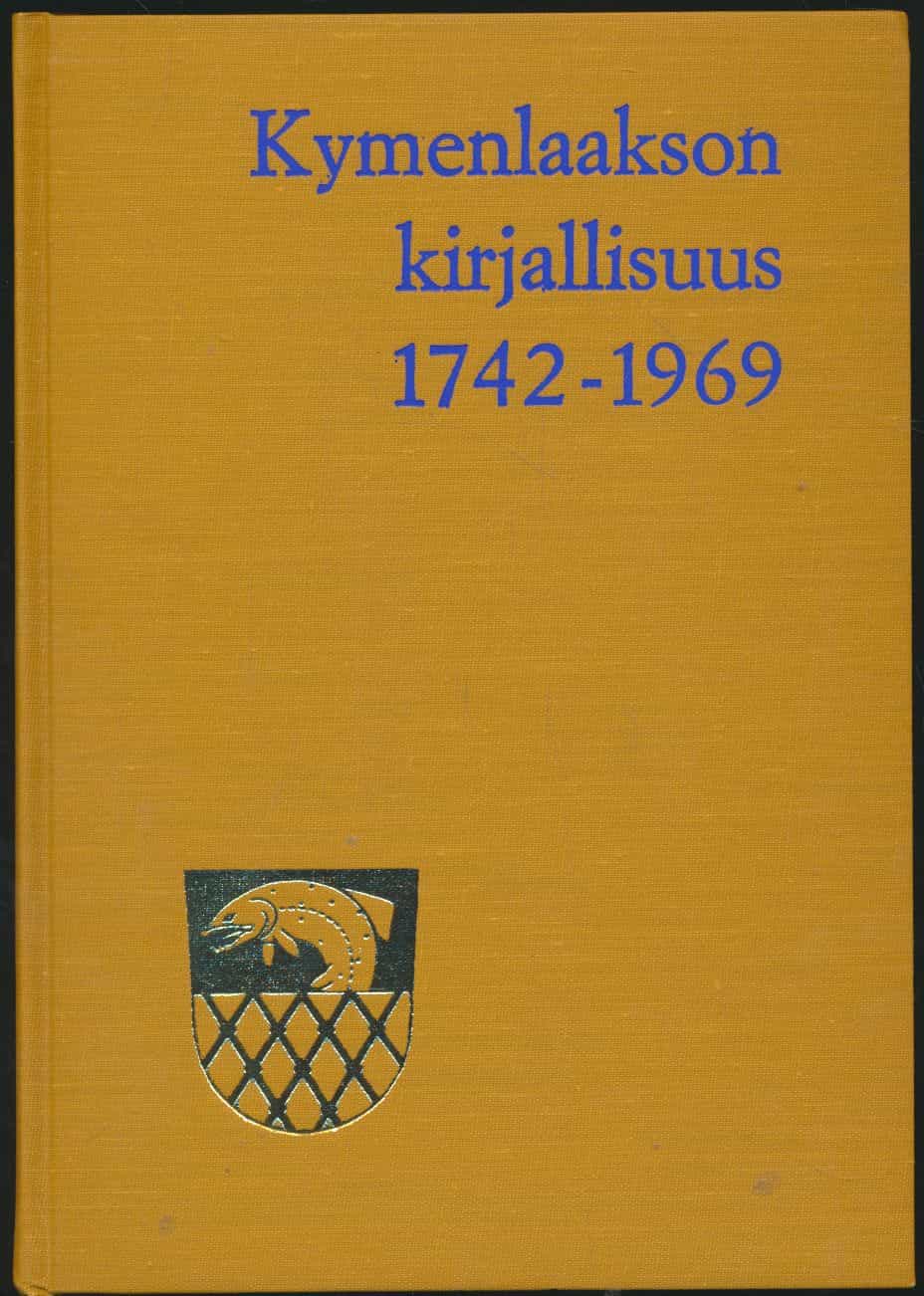 Kymenlaakson kirjallisuus 1742-1969, Bibliografia Kymenlaaksoa käsittelevästä kirjallisuudesta