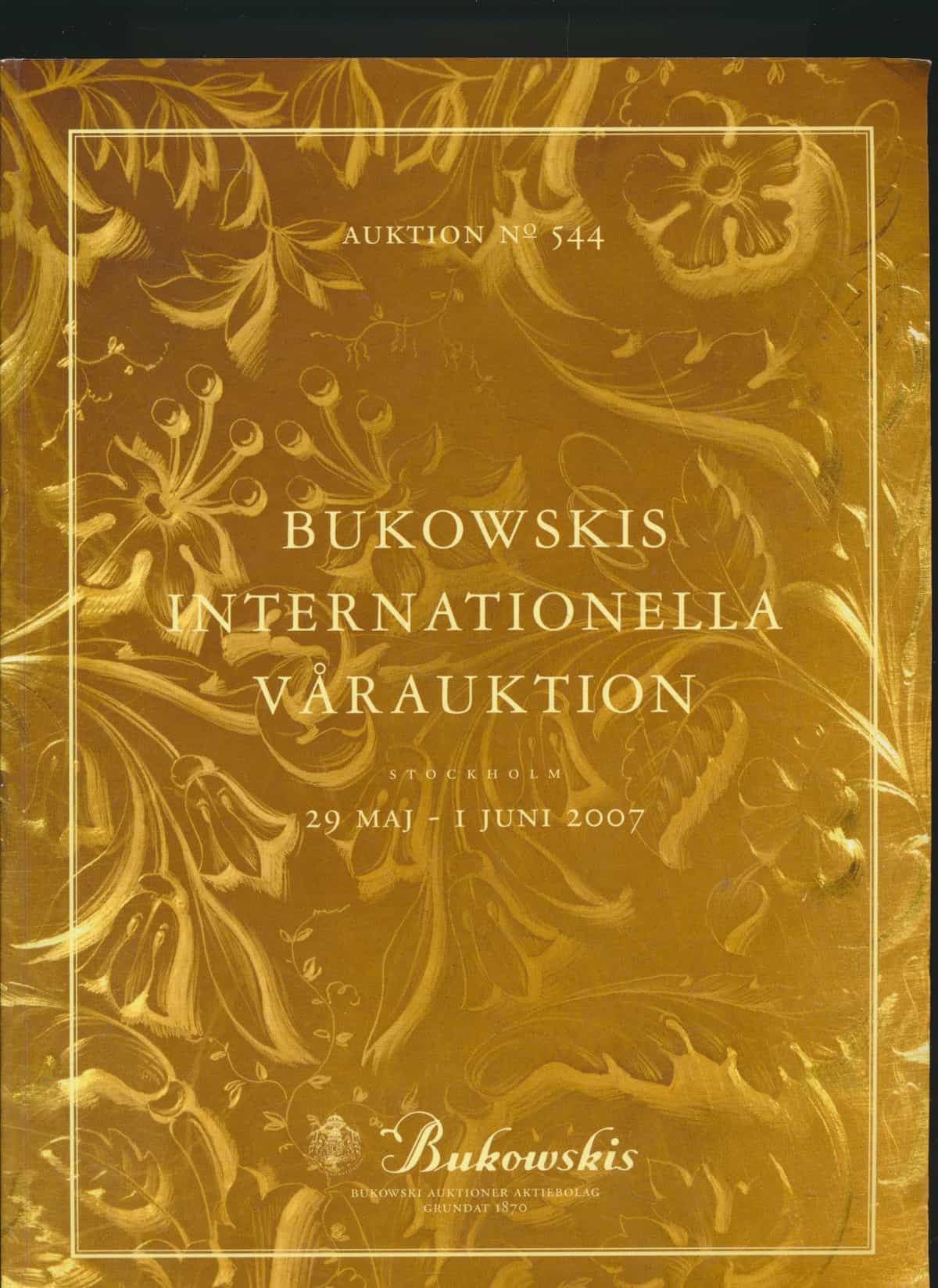 Bukowskis internationella vårauktion