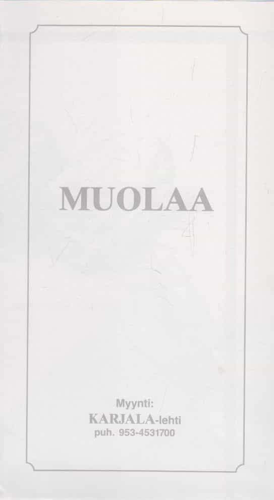 Muolaa - kartta