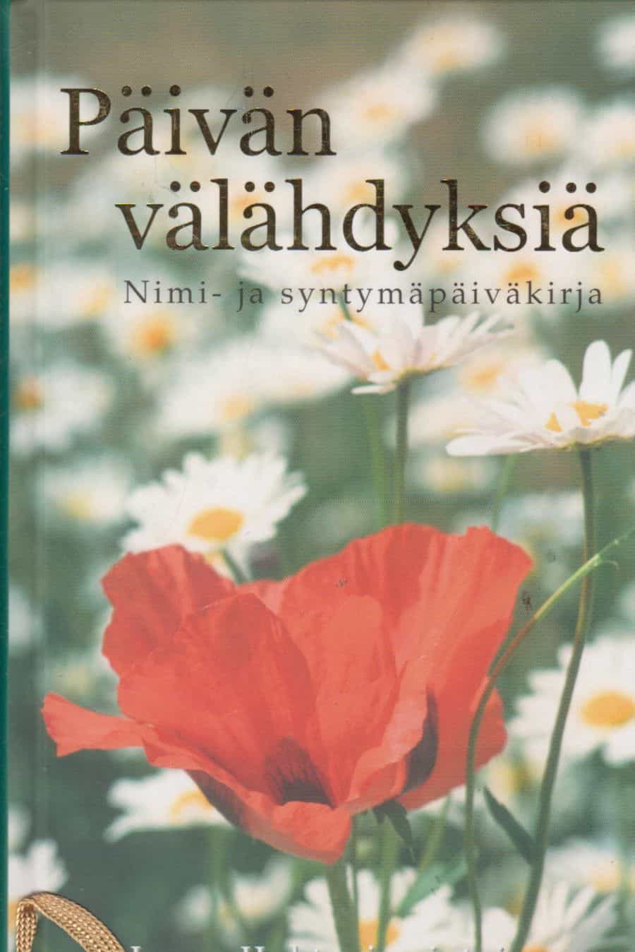 Päivän välähdyksiä - Nimi- ja syntymäpäiväkirja