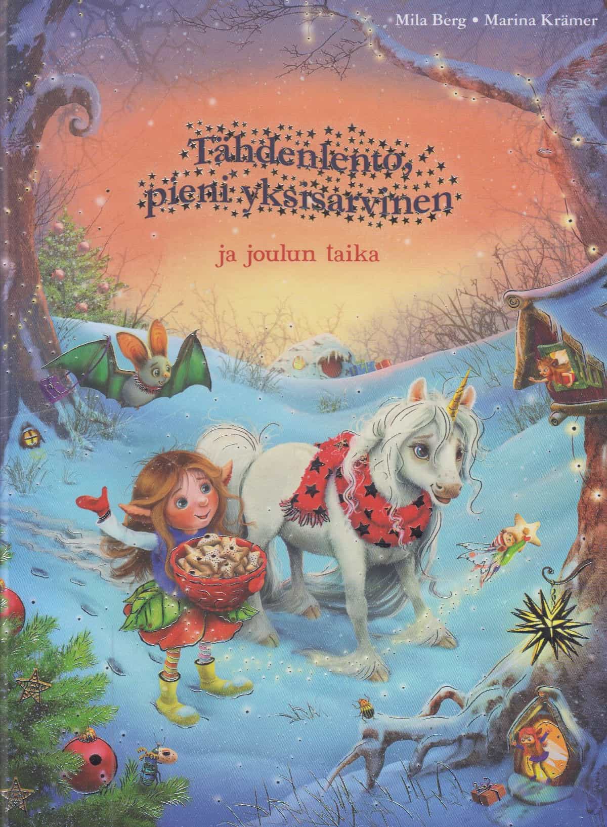 Tähdenlento, pieni yksisarvinen ja joulun taika