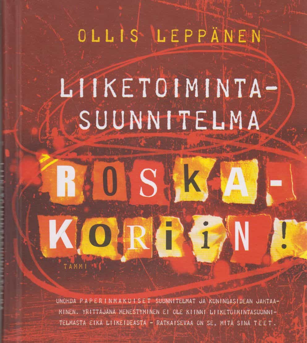 Liiketoimintasuunnitelma roskakoriin