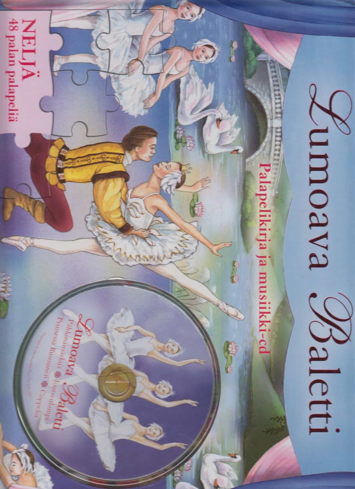 Lumoava Baletti - Palapelikirja ja musiikki-cd
