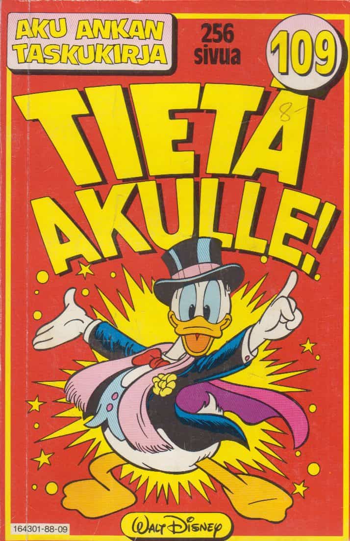 Aku Ankan taskukirja 109 - Tietä Akulle!