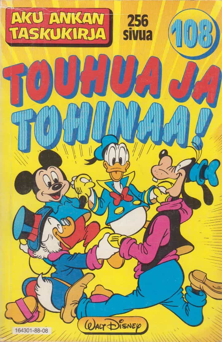 Aku Ankan takukirja 108 - Touhua ja tohinaa!