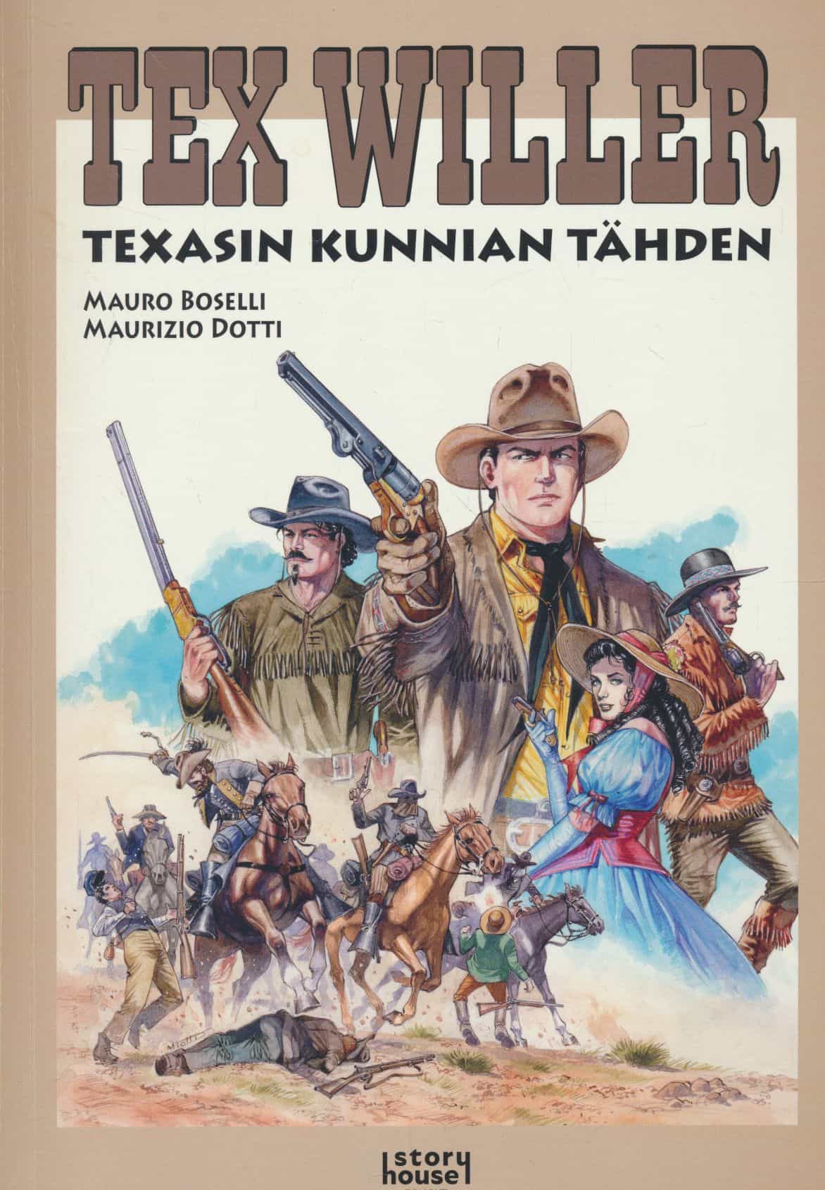 Tex Willer : Texasin kunnian tähden / Tex Willer Suuralbumi 46