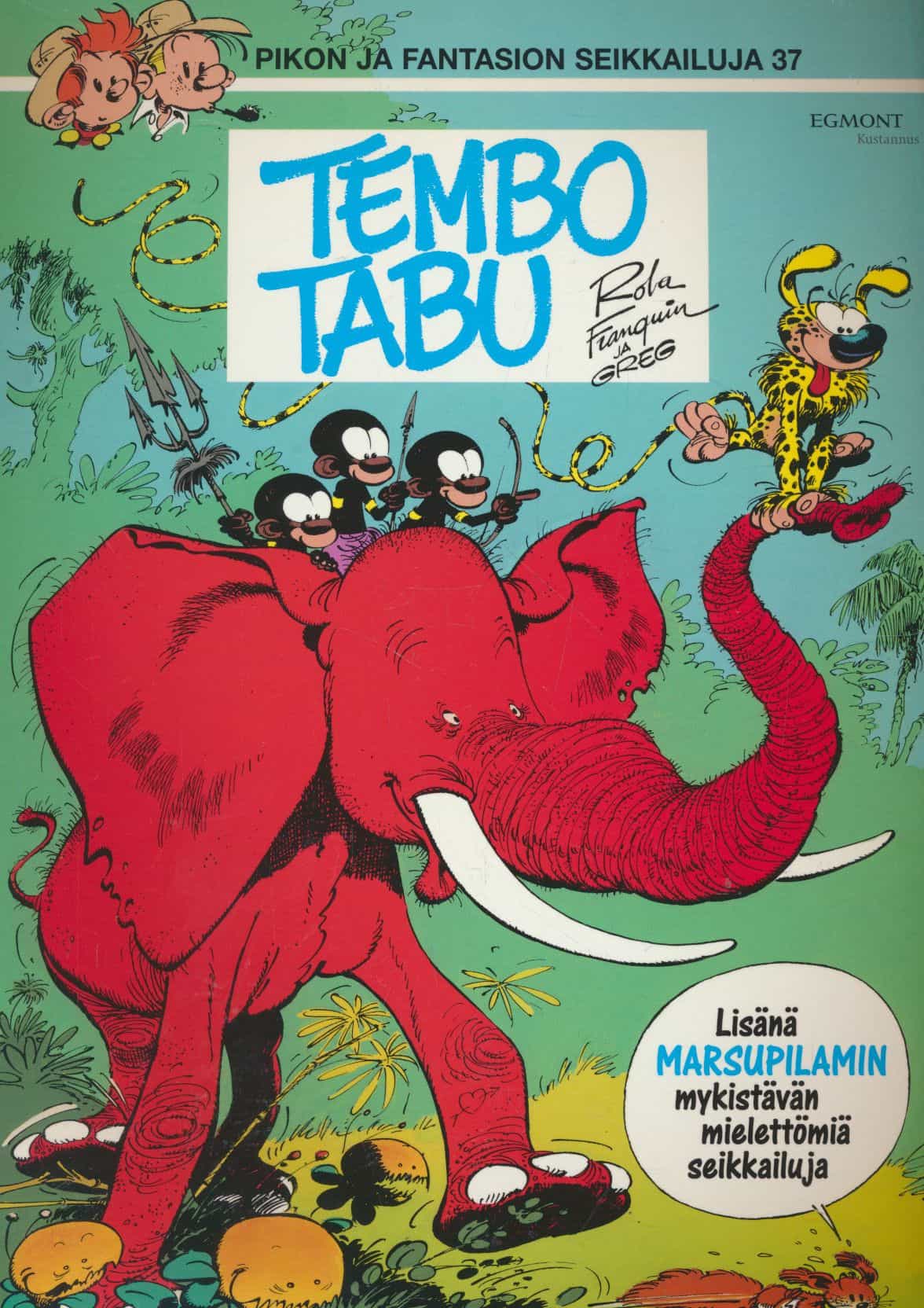 Pikon ja Fantasion seikkailuja 37 - Tembo Tabu
