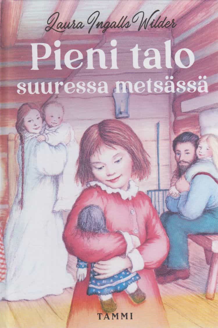 Pieni talo suuressa metsässä