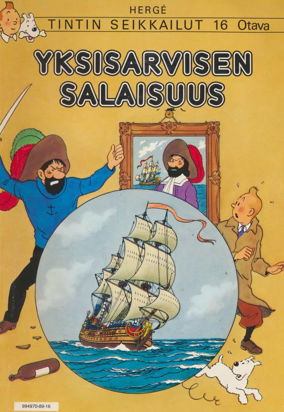 Tintin seikkailut 16 - Yksisarvisen salaisuus