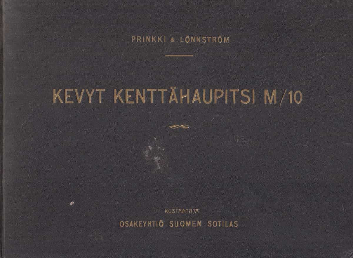 12,19 Cm:n kevyt kenttähaupitsi M/10 (SCHNEIDER-SYSTEEMIÄ)
